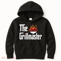 The Grilling Father The Grillmaster Kids Hoodie thumb 0