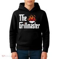 The Grilling Father The Grillmaster Kids Hoodie thumb 4