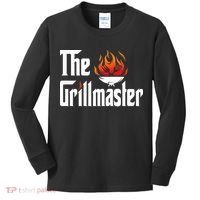 The Grilling Father The Grillmaster Kids Long Sleeve Shirt thumb 0