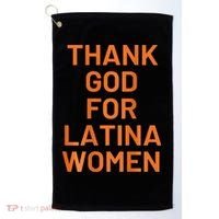 Thank God For Latina Golf Towel thumb 0
