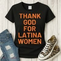 Thank God For Latina Women's T-Shirt thumb 3