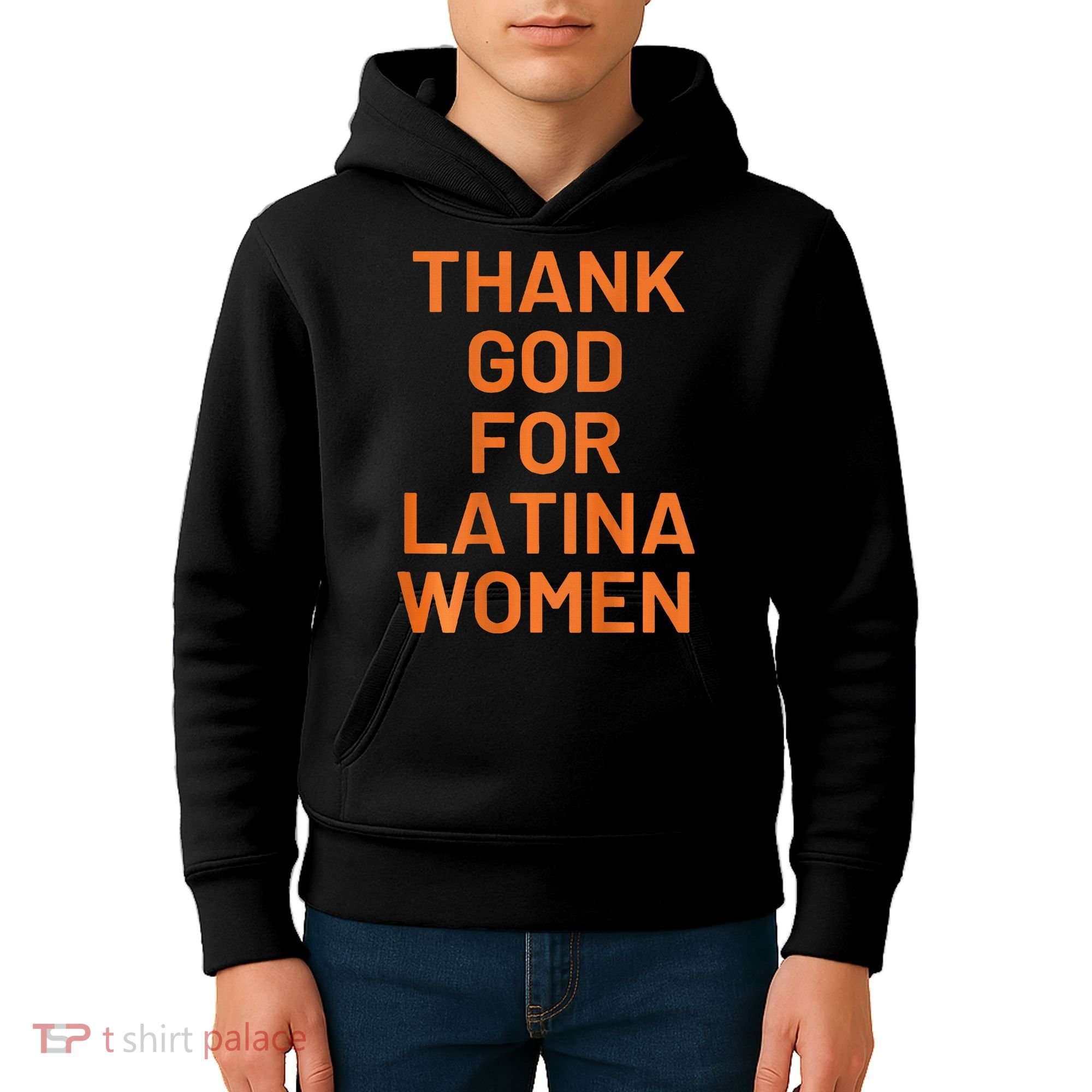 Thank God For Latina Kids Hoodie