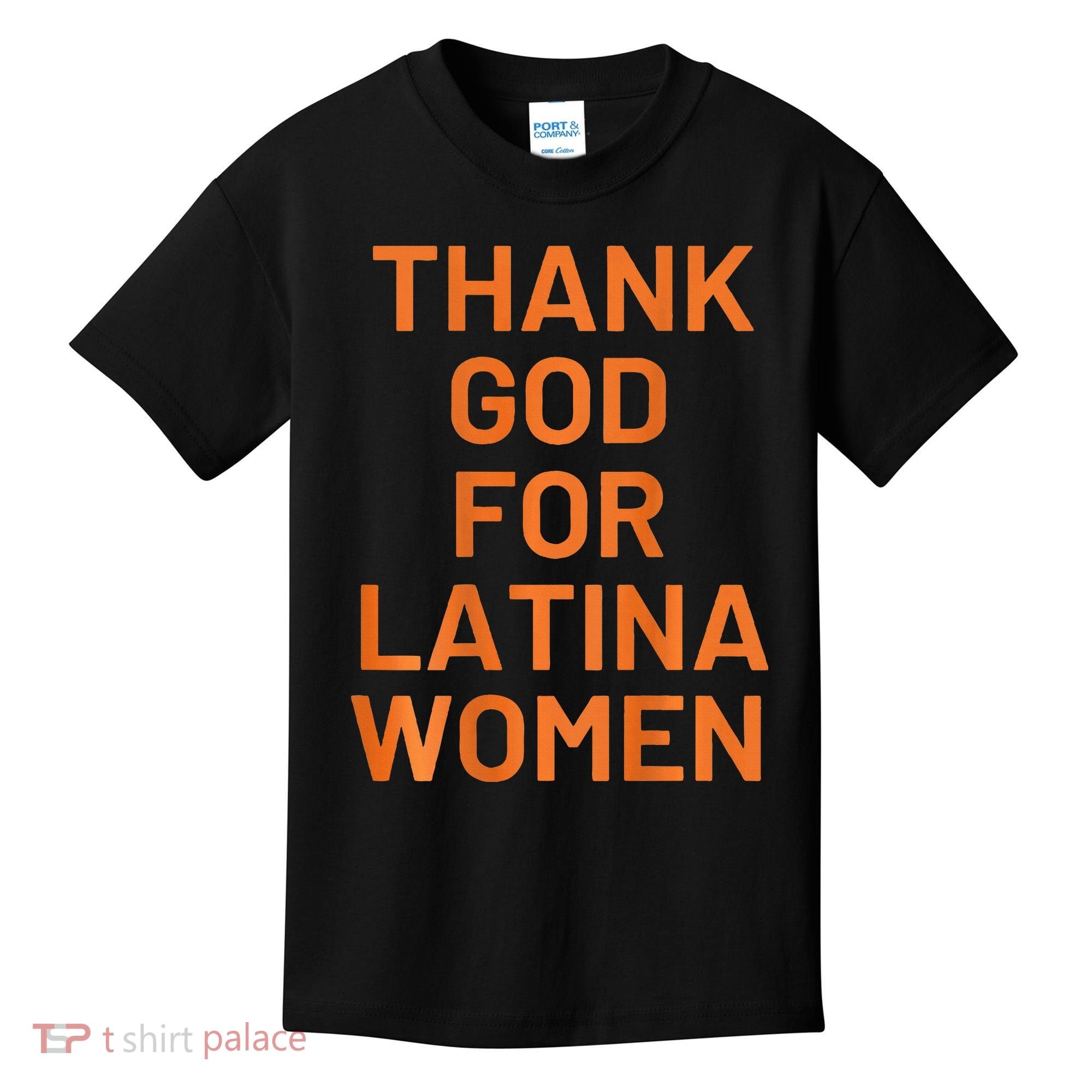 Thank God For Latina Kids T-Shirt