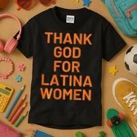 Thank God For Latina Kids T-Shirt thumb 3