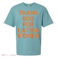 Thank God For Latina Sueded Cloud Jersey T-Shirt thumb 0