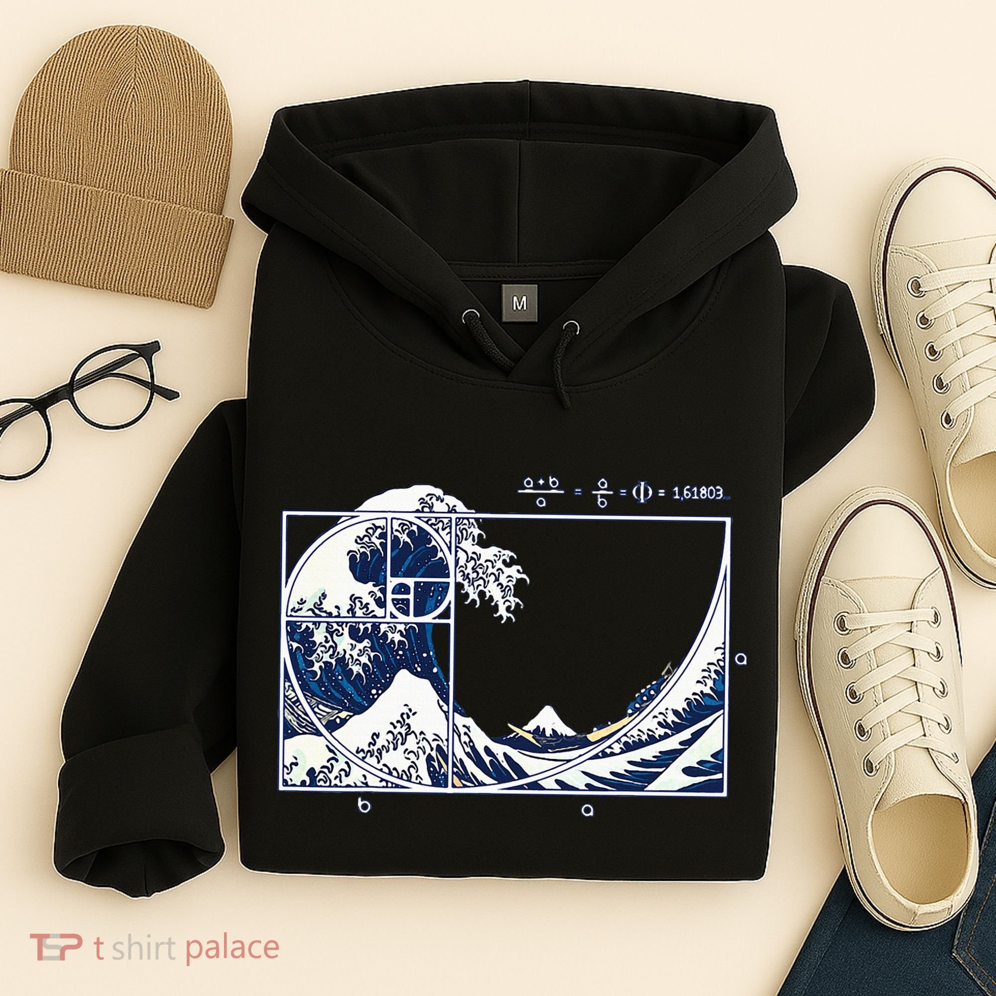 The Great Fibonaccis Waves Hoodie