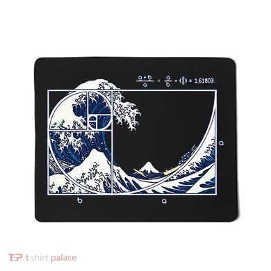 The Great Fibonaccis Waves Mousepad