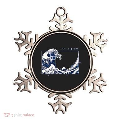 The Great Fibonaccis Waves Ornament