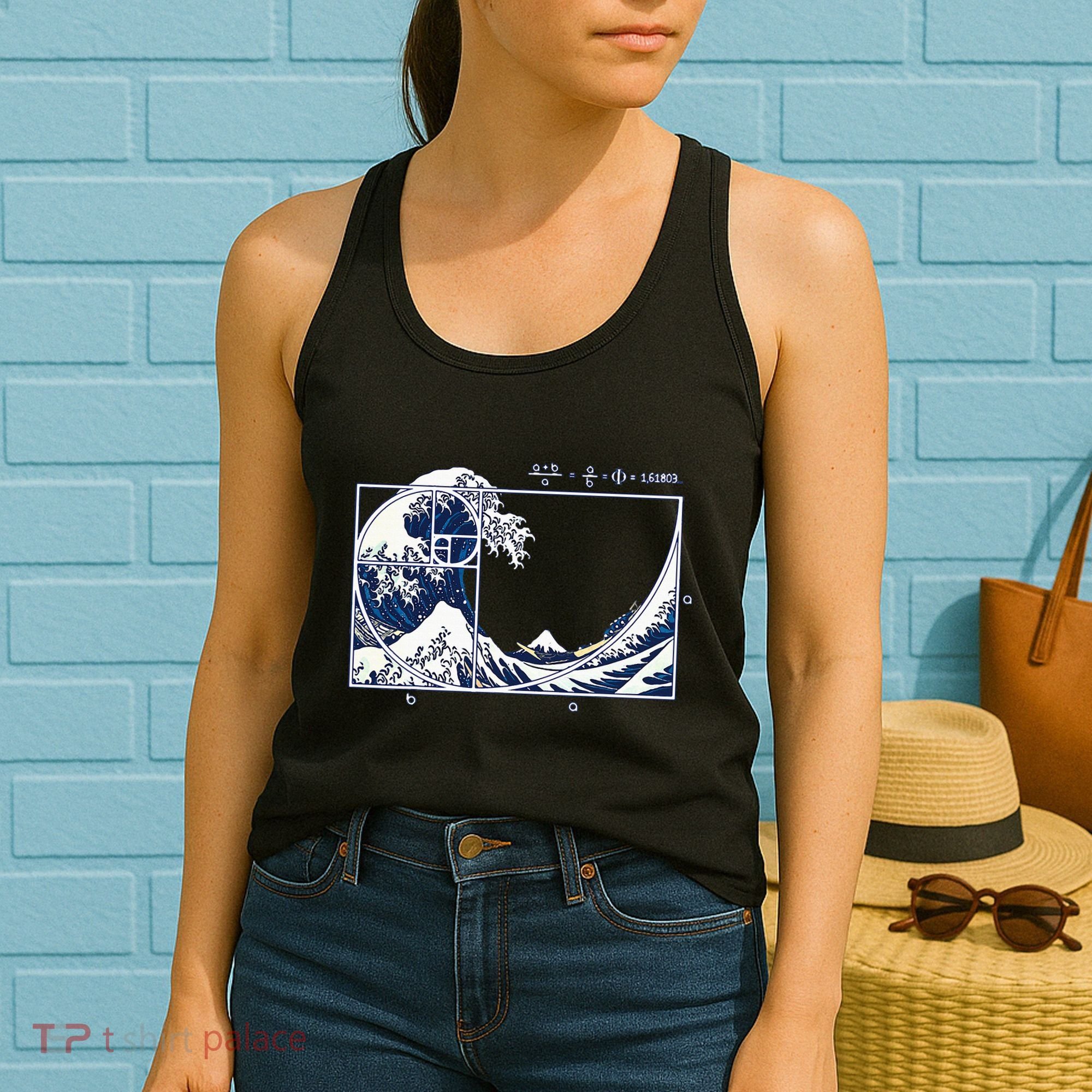 The Great Fibonaccis Waves Women's Tank Top