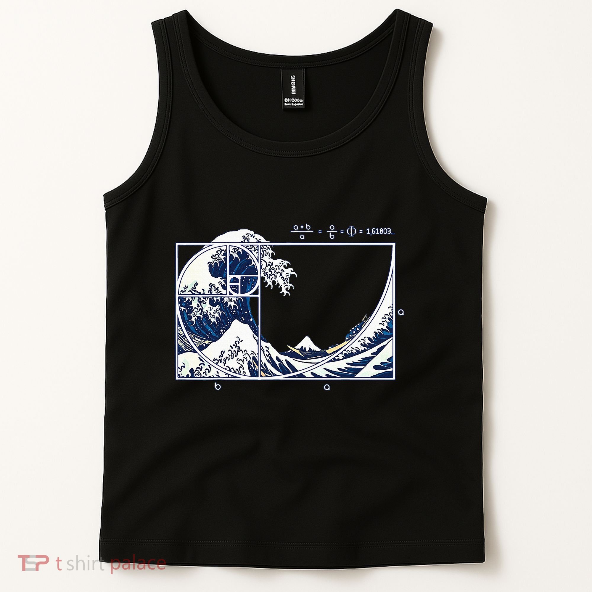 The Great Fibonaccis Waves Tank Top