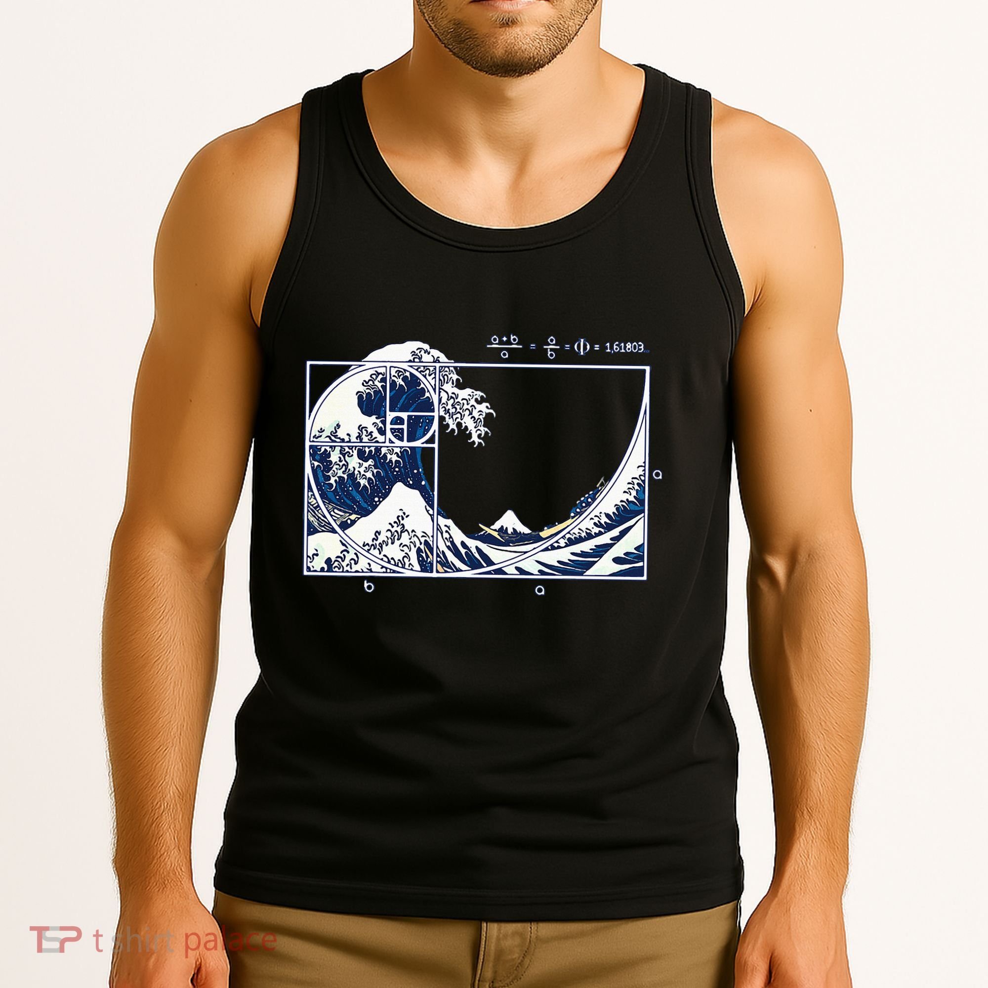 The Great Fibonaccis Waves Tank Top