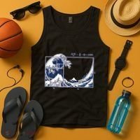 The Great Fibonaccis Waves Tank Top thumb 4
