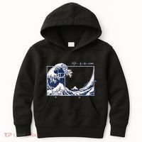 The Great Fibonaccis Waves Kids Hoodie thumb 0