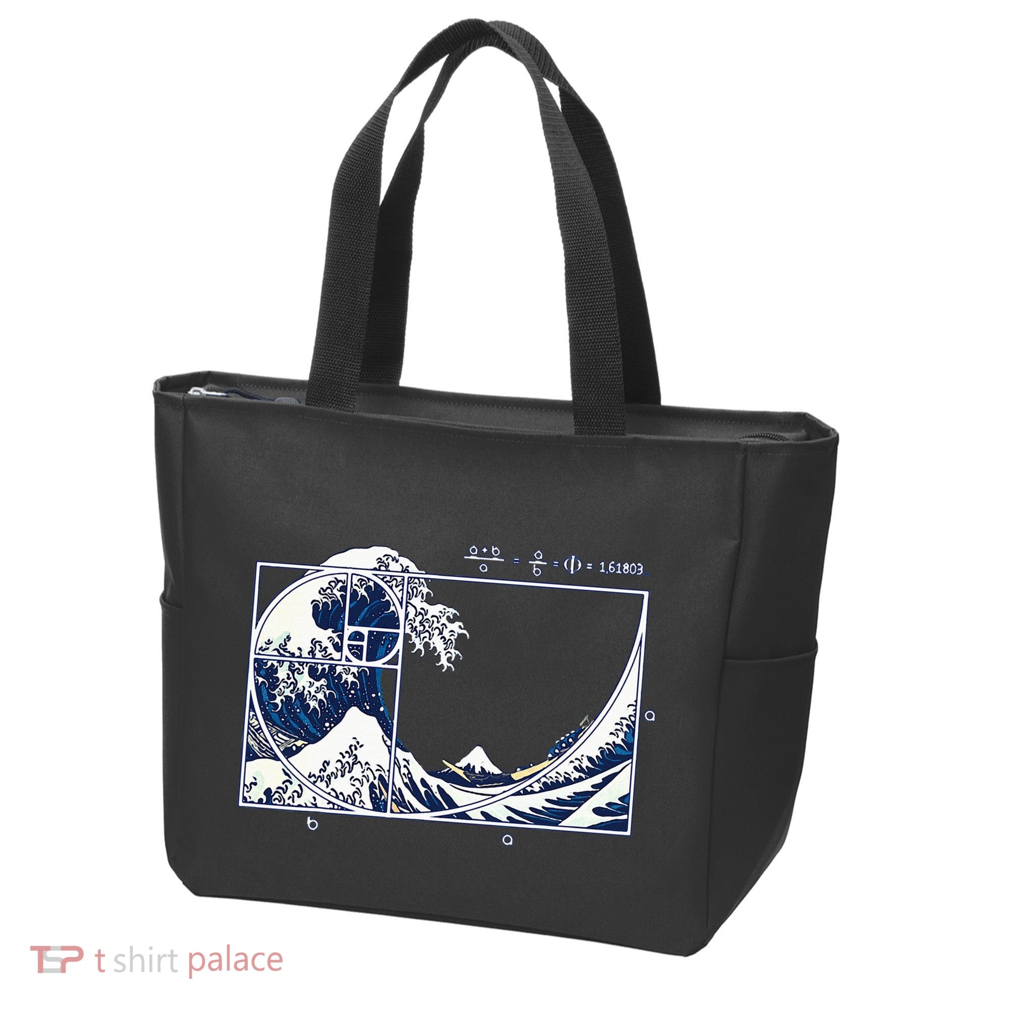 The Great Fibonaccis Waves Tote Bag