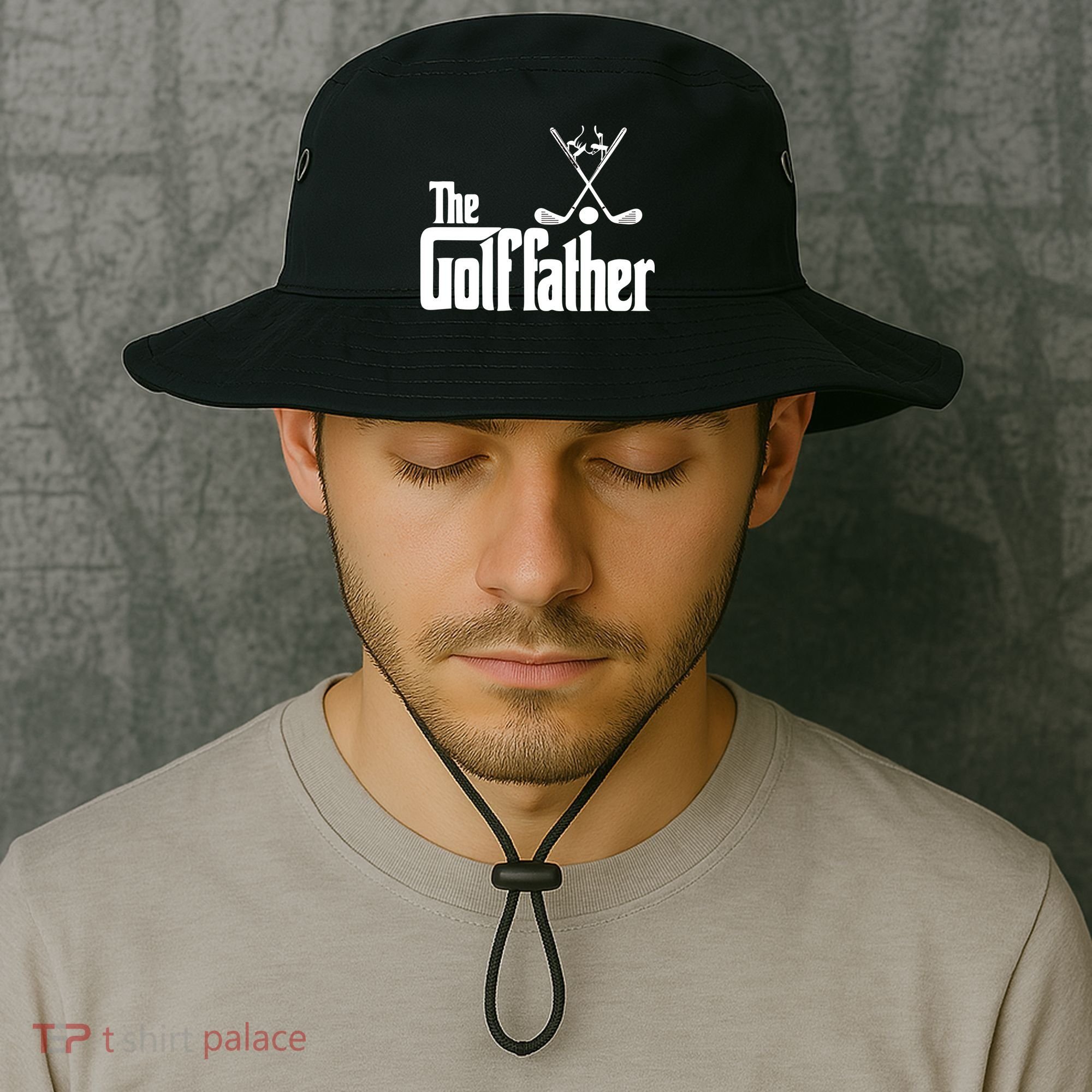 The Golf Father Gift For Dad Fathers Day Bucket Hat