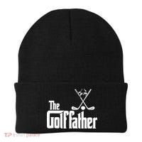 The Golf Father Gift For Dad Fathers Day Beanie thumb 0