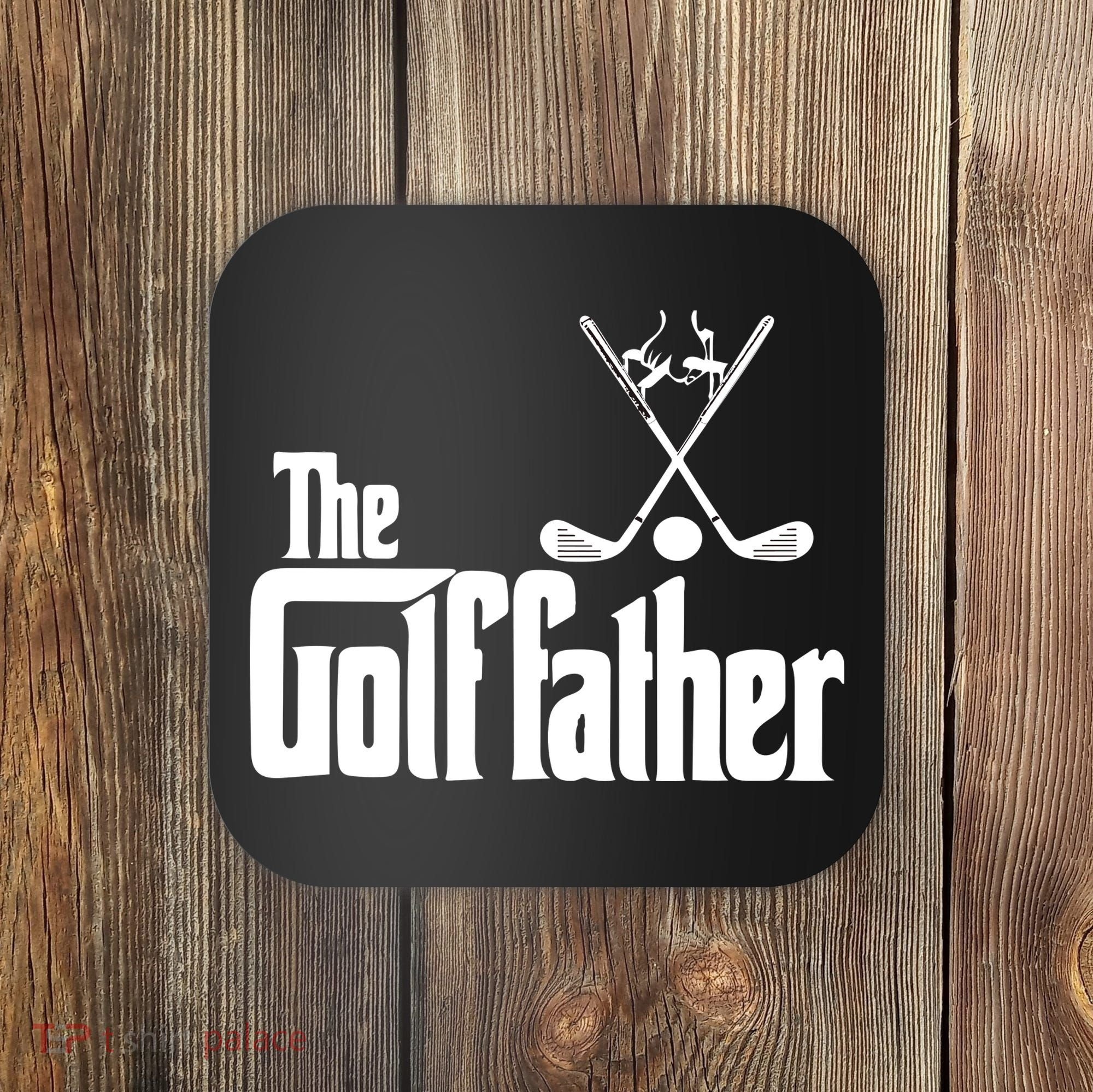 The Golf Father Gift For Dad Fathers Day Coaster