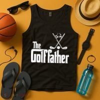 The Golf Father Gift For Dad Fathers Day Tank Top thumb 4
