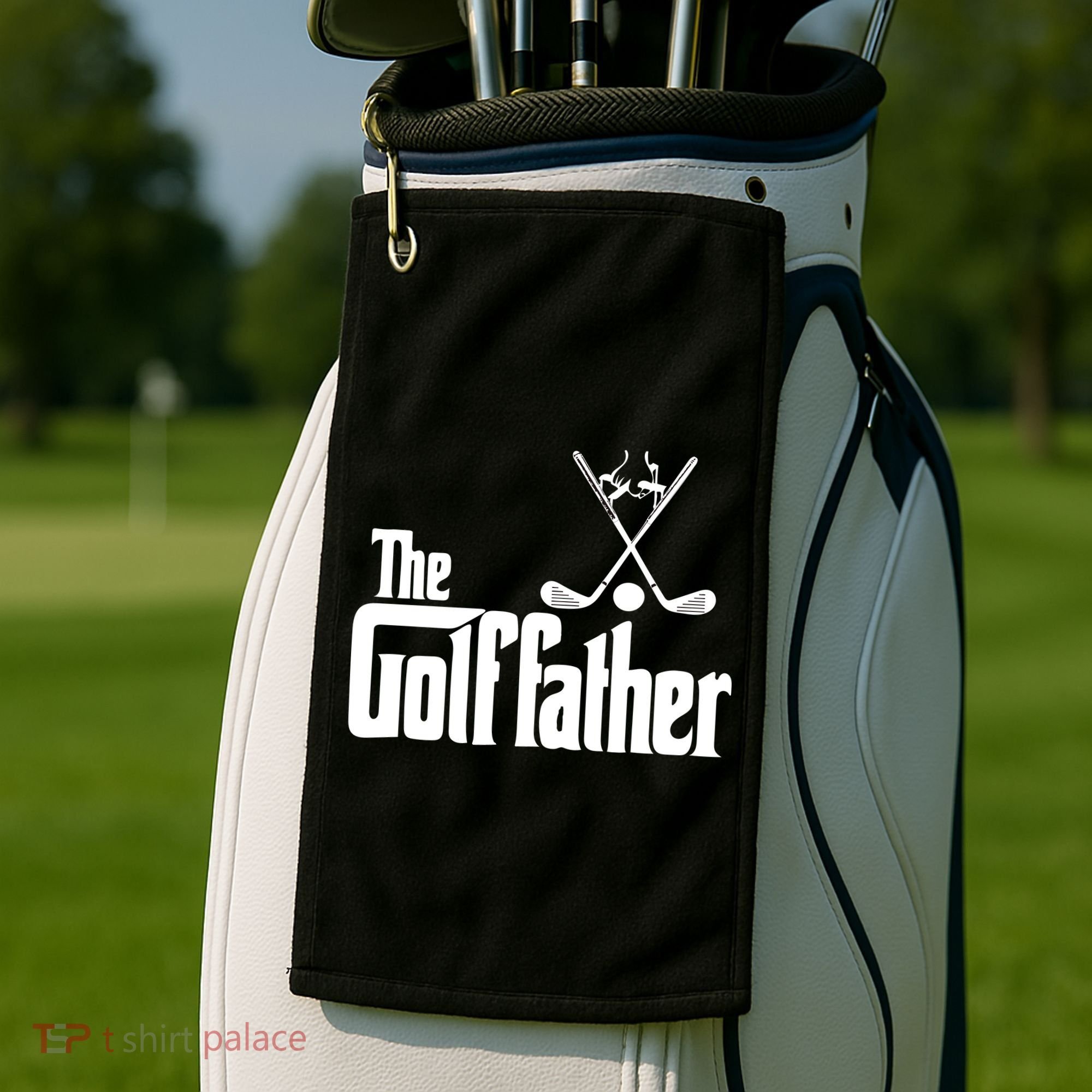 The Golf Father Gift For Dad Fathers Day Golf Towel