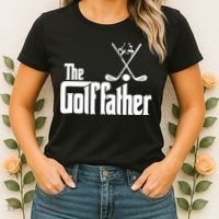 The Golf Father Gift For Dad Fathers Day Women's T-Shirt thumb 2