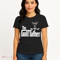 The Golf Father Gift For Dad Fathers Day Women's T-Shirt thumb 4