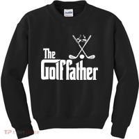 The Golf Father Gift For Dad Fathers Day Kids Sweatshirt thumb 0