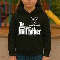 The Golf Father Gift For Dad Fathers Day Kids Hoodie thumb 3