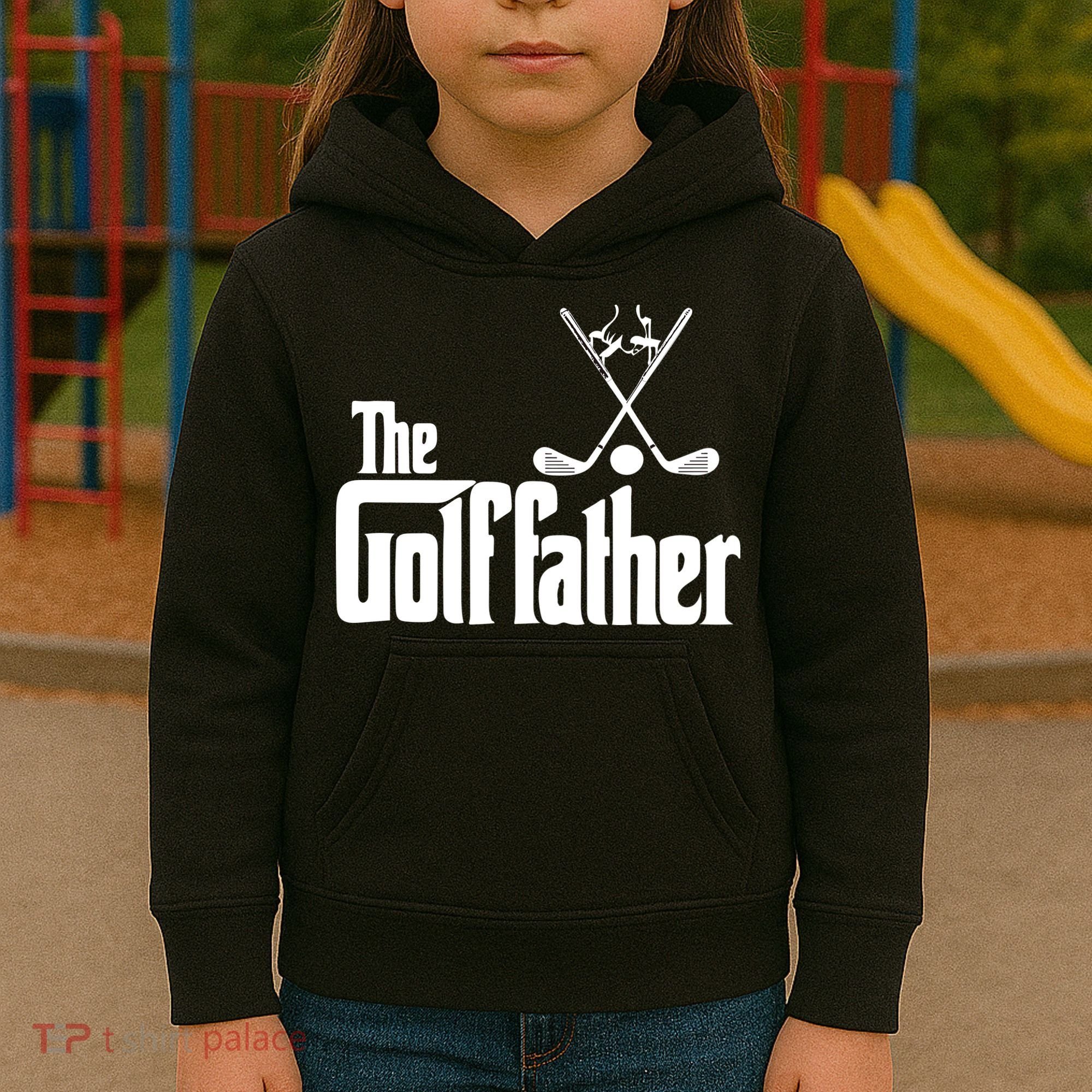 The Golf Father Gift For Dad Fathers Day Kids Hoodie