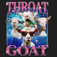 Throat Goat Funny Inappropriate Adult Humor Unhinged Meme Hat thumb 2