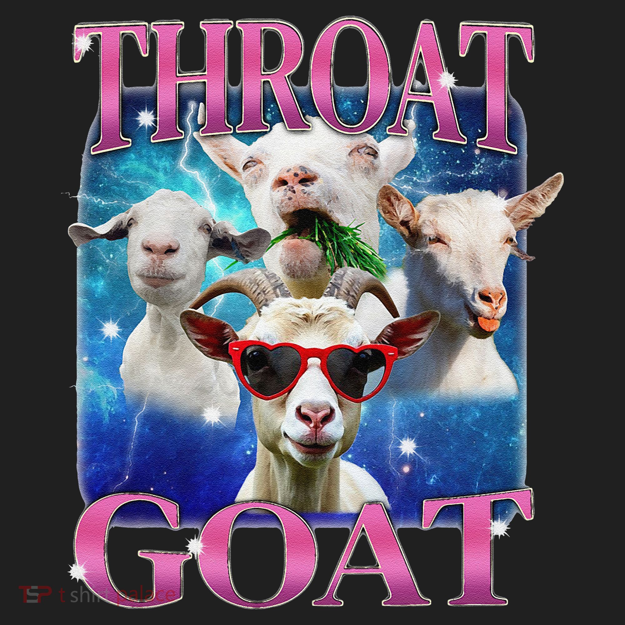 Throat Goat Funny Inappropriate Adult Humor Unhinged Meme Hat