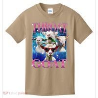 Throat Goat Funny Inappropriate Adult Humor Unhinged Meme Kids T-Shirt thumb 0