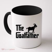 The Goatfather Funny Goat Father Lover Gift Coffee Mug thumb 0