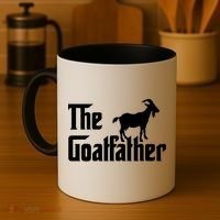 The Goatfather Funny Goat Father Lover Gift Coffee Mug thumb 4