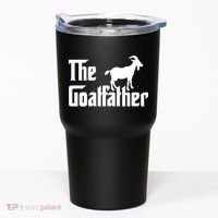 The Goatfather Funny Goat Father Lover Gift Tumbler thumb 0