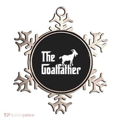 The Goatfather Funny Goat Father Lover Gift Ornament