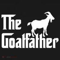The Goatfather Funny Goat Father Lover Gift Ornament thumb 1