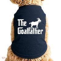 The Goatfather Funny Goat Father Lover Gift Doggie Tank thumb 0
