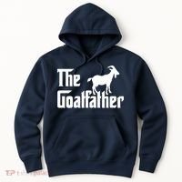 The Goatfather Funny Goat Father Lover Gift Hoodie thumb 0