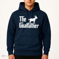 The Goatfather Funny Goat Father Lover Gift Hoodie thumb 2