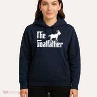The Goatfather Funny Goat Father Lover Gift Hoodie thumb 5