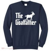 The Goatfather Funny Goat Father Lover Gift Sweatshirt thumb 0