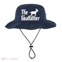 The Goatfather Funny Goat Father Lover Gift Bucket Hat thumb 0