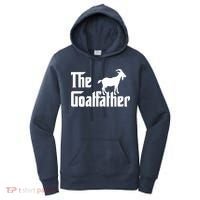 The Goatfather Funny Goat Father Lover Gift Women's Hoodie thumb 0