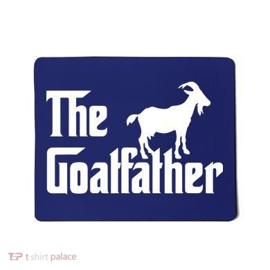 The Goatfather Funny Goat Father Lover Gift Mousepad