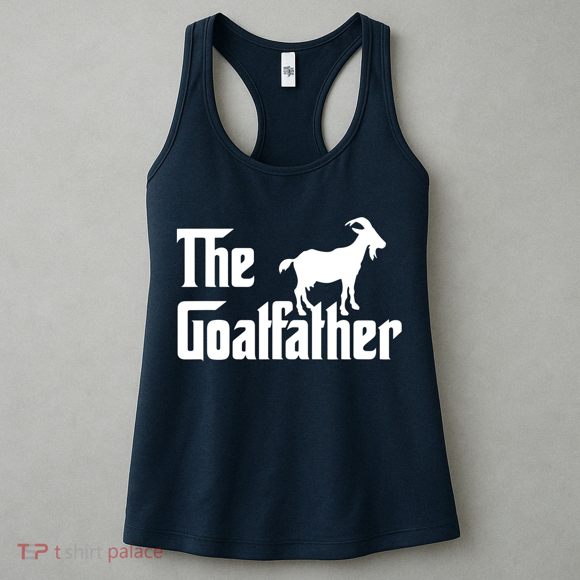 The Goatfather Funny Goat Father Lover Gift Women's Tank Top