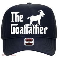 The Goatfather Funny Goat Father Lover Gift Hat thumb 0
