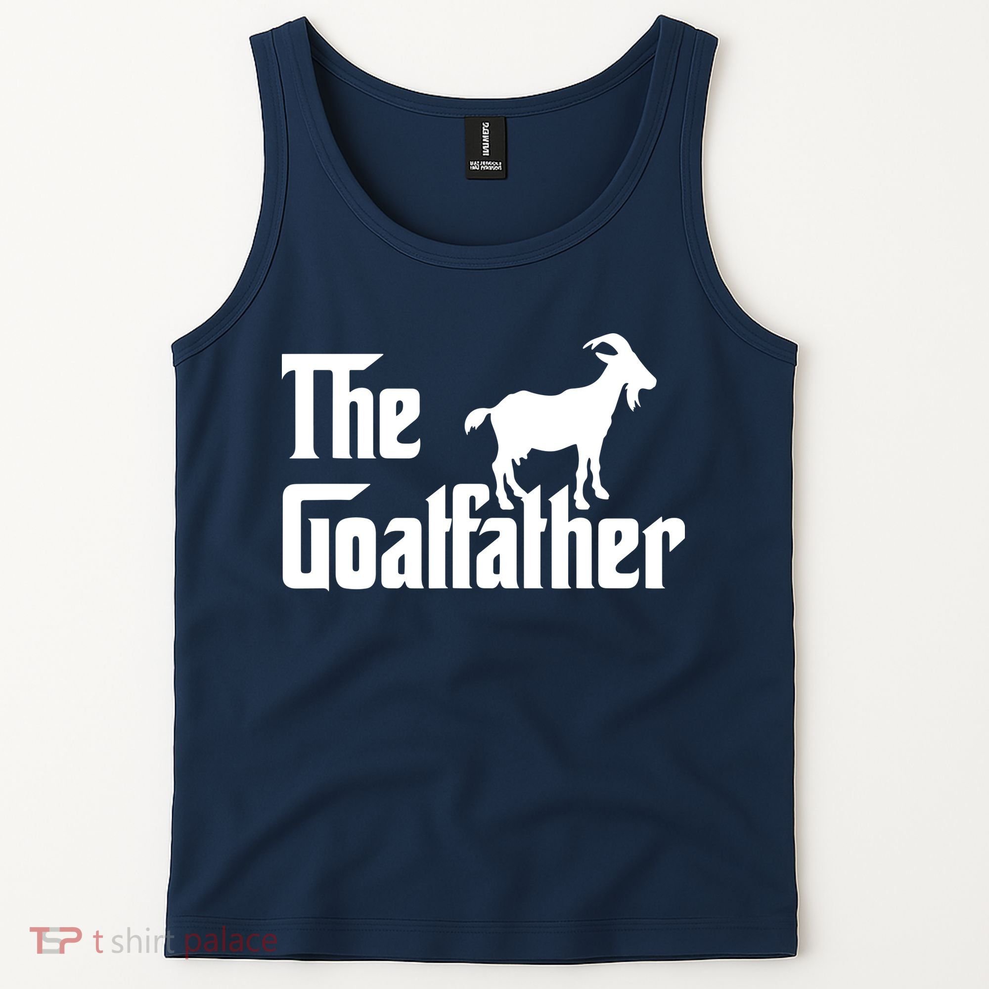 The Goatfather Funny Goat Father Lover Gift Tank Top