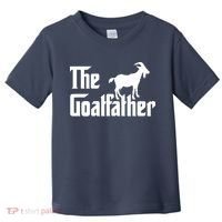 The Goatfather Funny Goat Father Lover Gift Toddler T-Shirt thumb 0