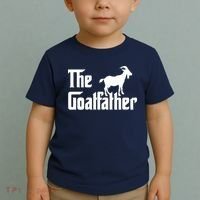 The Goatfather Funny Goat Father Lover Gift Toddler T-Shirt thumb 2