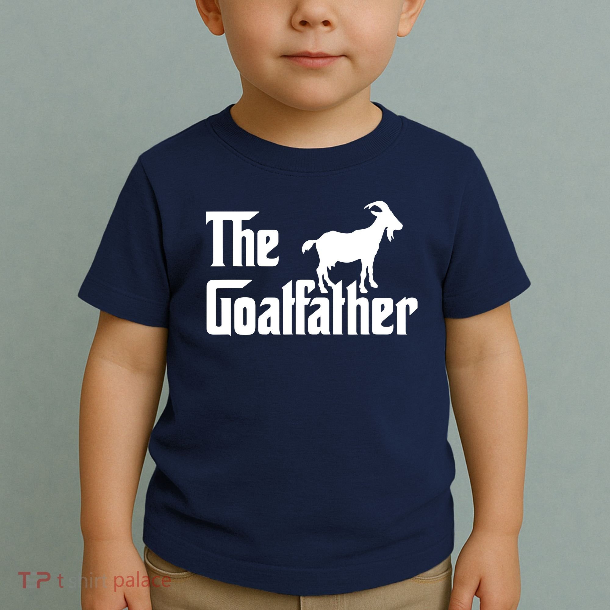 The Goatfather Funny Goat Father Lover Gift Toddler T-Shirt